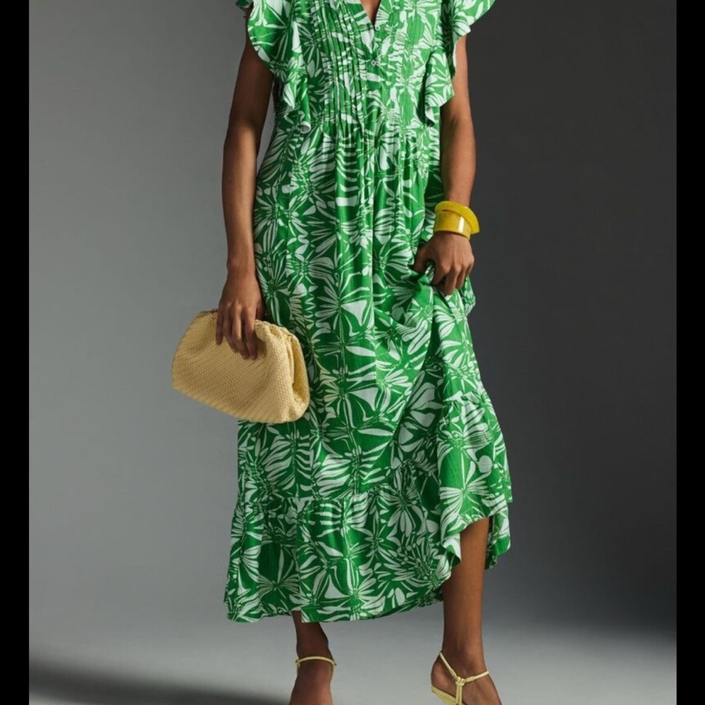 Anthropologie Cassandra Maxi Dress